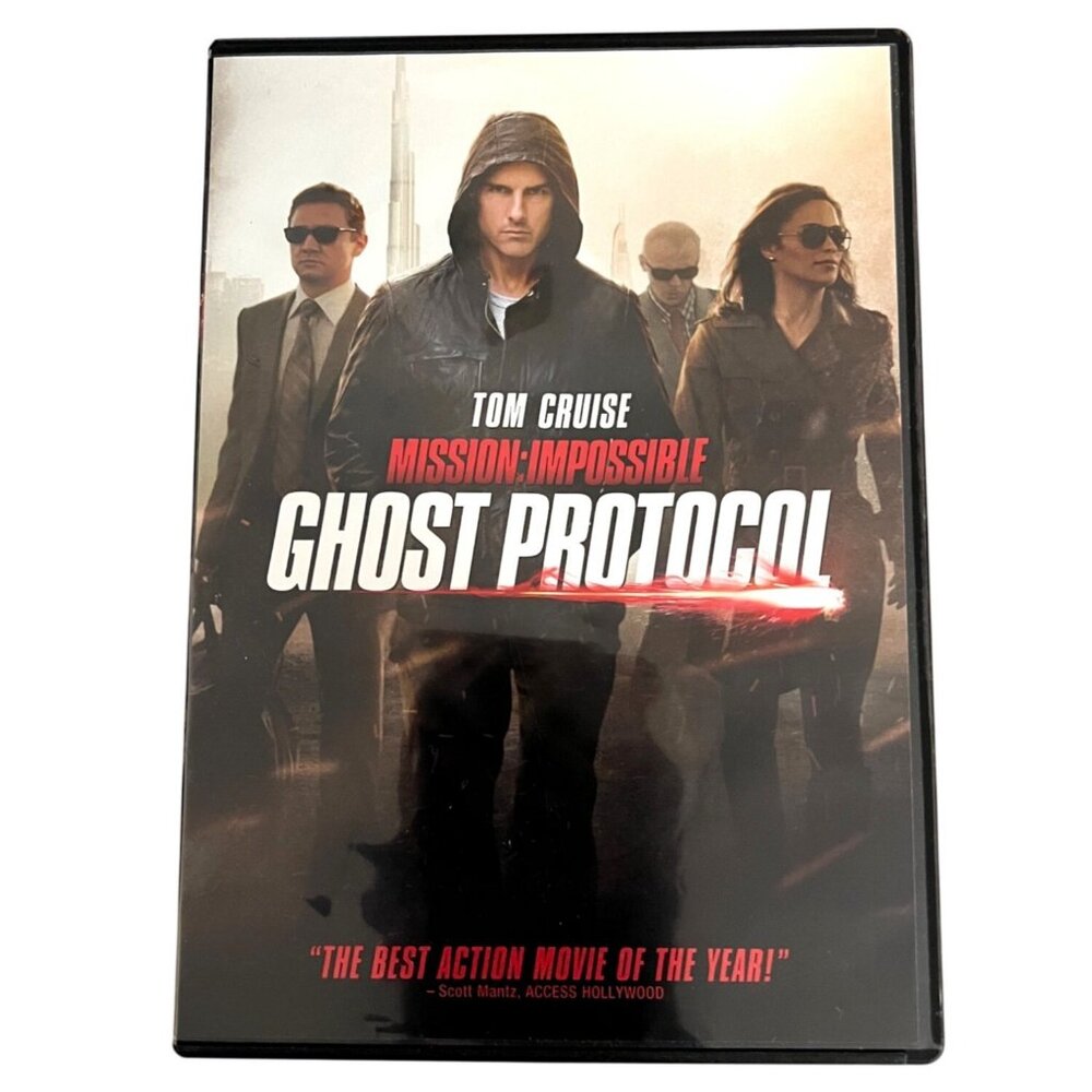 Mission: Impossible Ghost Protocol 2011 DVD Action Tom Cruise Jeremy Renner Pre-